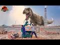 T-Rex Chasing Boys 😱🦖 Real Life Dinosaur Attack (4K) | Dino Xypher