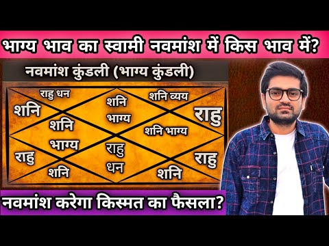 जब भाग्य का स्वामी नवमांश के इस भाव में हो तो मिलता है किस्मत का डबल डोज #astrology#jyotish#astro.