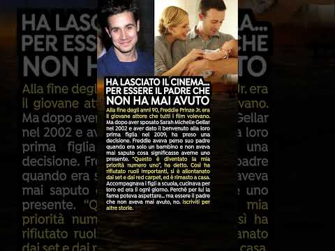 Ha lasciato il cinema… per essere il padre che non ha mai avuto