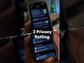 iOS 26 Privacy Settings😲#tech #shortsfeed #shorts #ios #iphone #youtubesearch