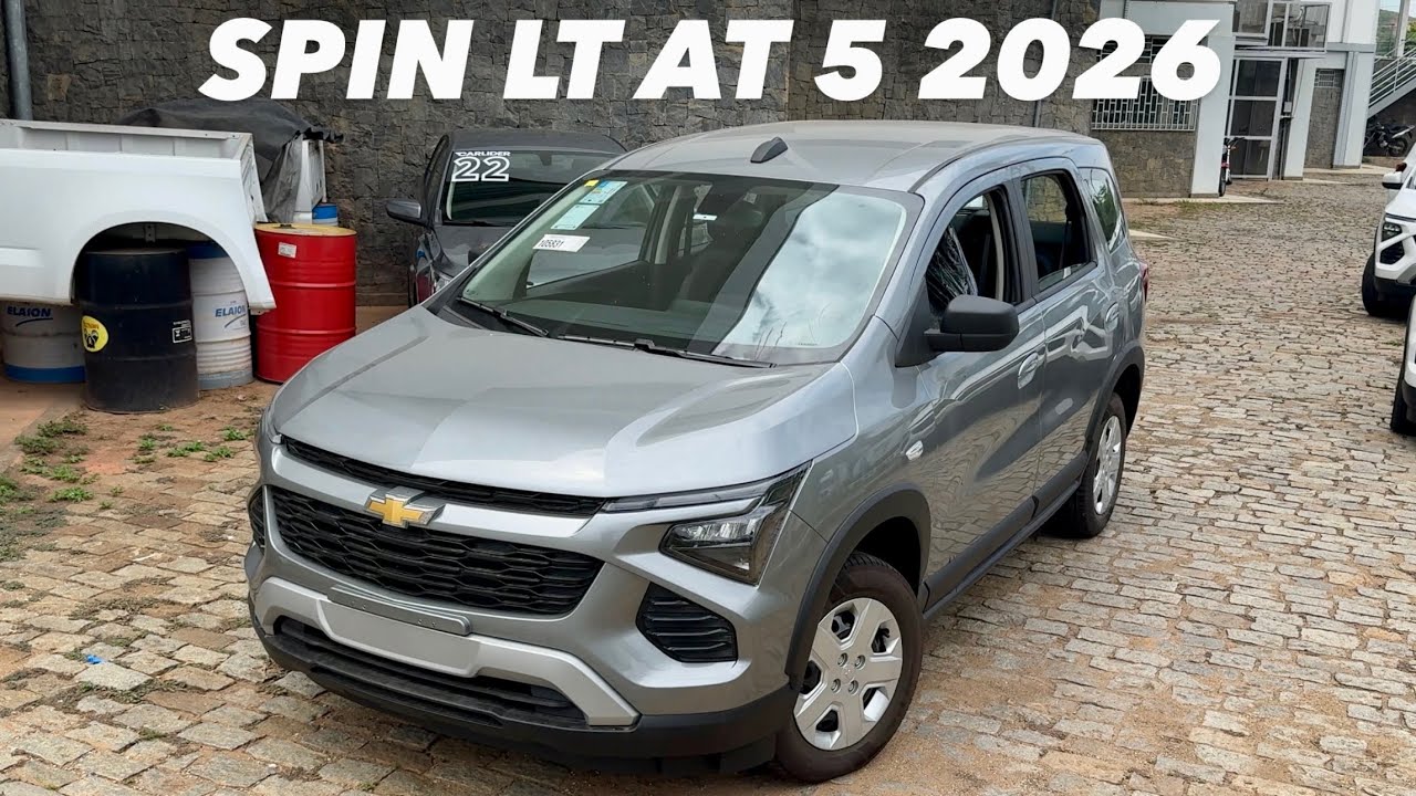 AVALIAÇÃO CHEVROLET SPIN LT 5 AT 2026 - EM DETALHES!! 
