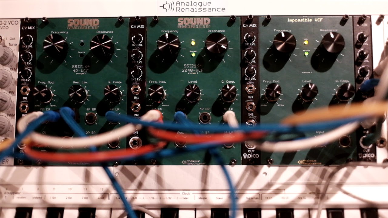 SSI2164 - Mathematically impossible self-oscillating 6dB/oct VCF