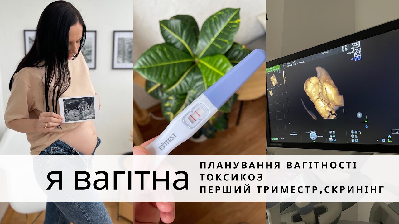 Я вагітна🤍Планування вагітності.Мій перший триместр, токсикоз.Перший скринінг.