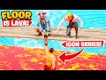 WE WON THE NEW *ICON SERIES* SKIN (Floor is Lava)