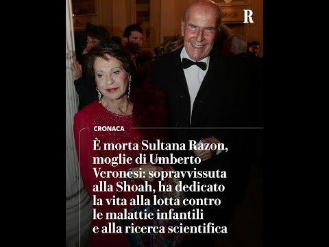 Video Morta Sultana Razon: la vedova di Umberto Veronesi aveva 94 anni