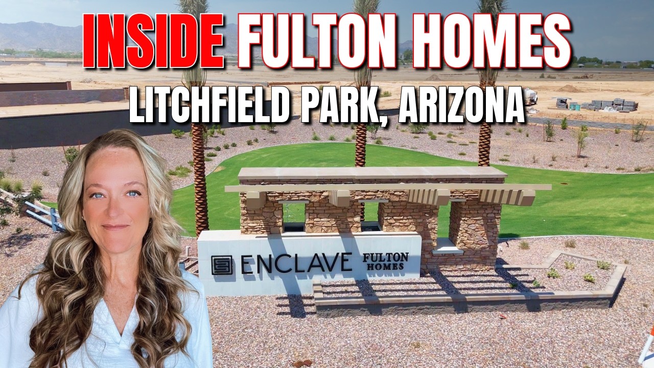 Arizona New Homes 2025 | Fulton Homes Enclave Litchfield Park AZ Tour