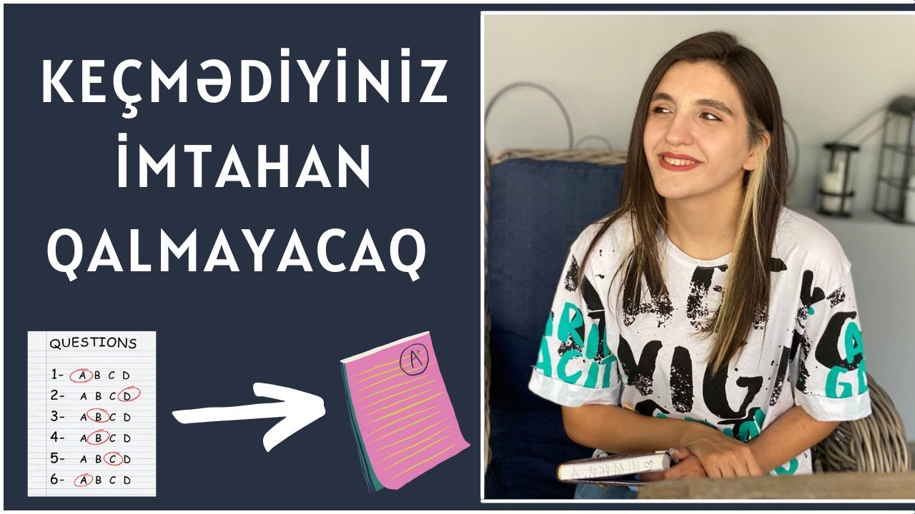Bütün İmtahanlarınızı 100/100 Rahatlıqla Keçin (Qəbul, Magistr, Semestr, MİQ və s.)İmtahan Ritualı 2