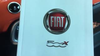 2017 Fiat 500x clock setting