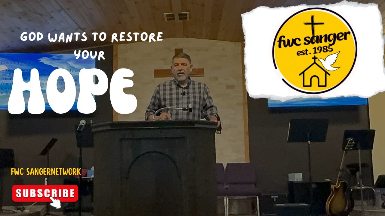 God wants to Restore your hope
