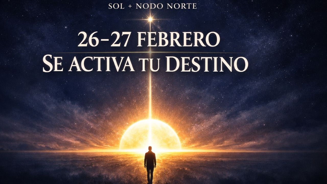HA LLEGADO A TI 26 - 27 de Febrero El Sol Conjunción Nodo Norte y Revela lo Que Escondías