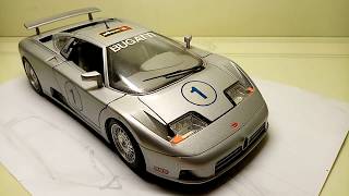 Bugatti Eb110 (1991) Le Mans - 1/18 Bburago
