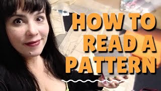 How to read, store and pin a sewing pattern.