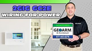 2GIG GC2e-345: Wiring for Power