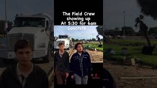 Field Crew vs. PM arrival time #constructionindustry #construction #constructionmanagement
