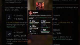 Marrow 😈 Blessings Guide (Beginner) - Predecessor Guide #predecessor #moba #predecessorgame