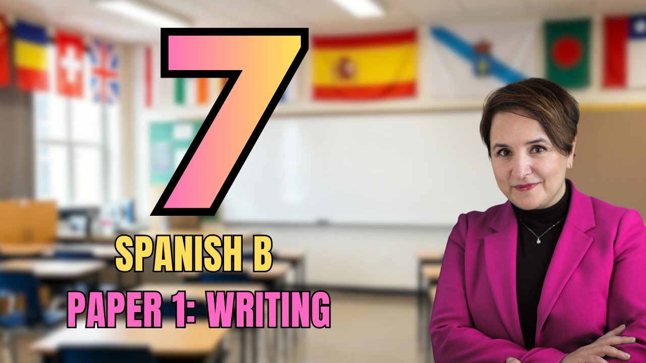 IB Spanish B Paper 1: Writing Exam | 7 Tips to Boost Your Grade - YouTube