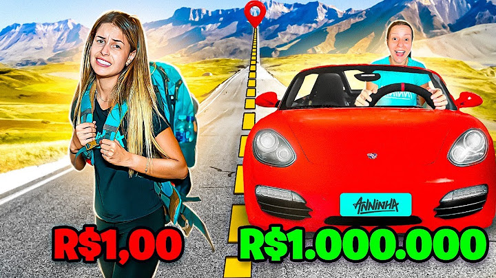 QUEM ATRAVESSAR A CIDADE EM LINHA RETA PRIMEIRO COM R$1 , R$1.000 OU R$10.000 VENCE!!