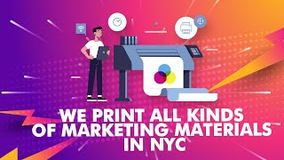 We Print All Kinds Of Marketing Materials in NYC