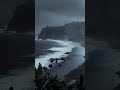 Tropical Beach Ruins in Heavy Rain 🌧️