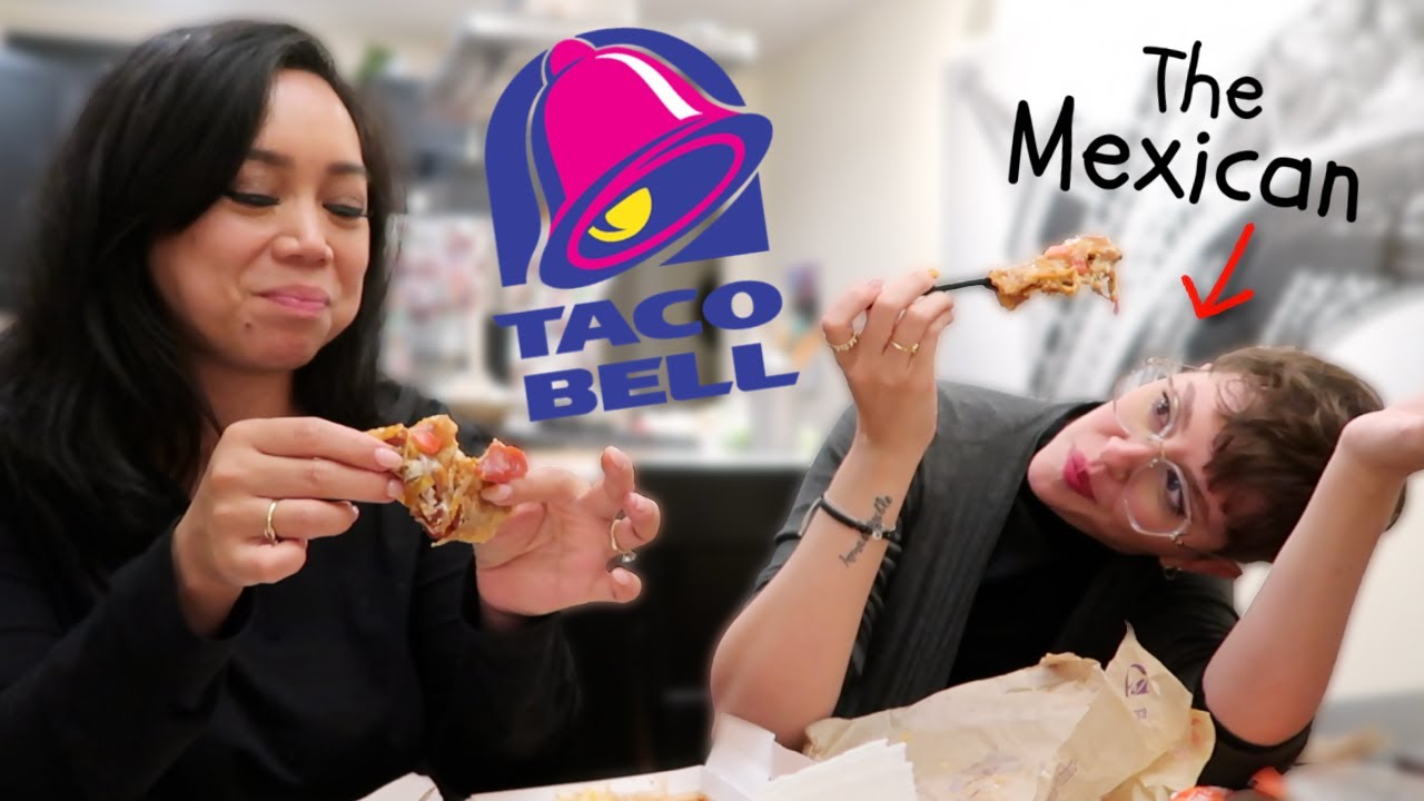Mexican tries Taco Bell for the first time! - @itsJudysLife - YouTube