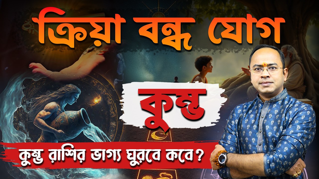 কুম্ভ রাশির ক্রিয়া বন্ধ যোগ ও তার শক্তিশালী প্রতিকার | Aquarius Kriya Bandha Yog & Remedies