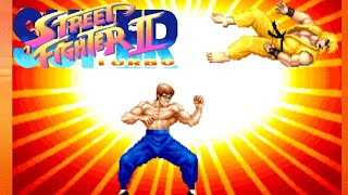 SSF2T Combo Fei Long Guide (Gamepad + Commentary) Super Street Fighter 2 Turbo
