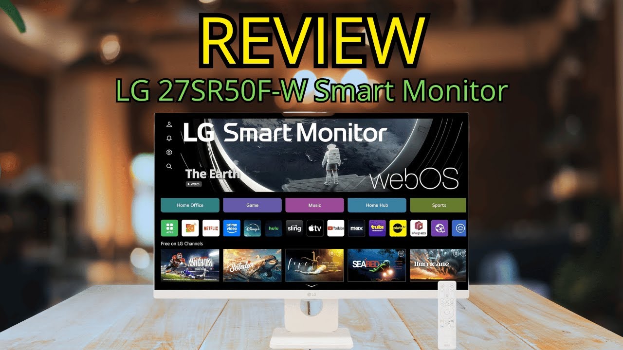 LG 27SR50F-W Smart Monitor Review | Best 27