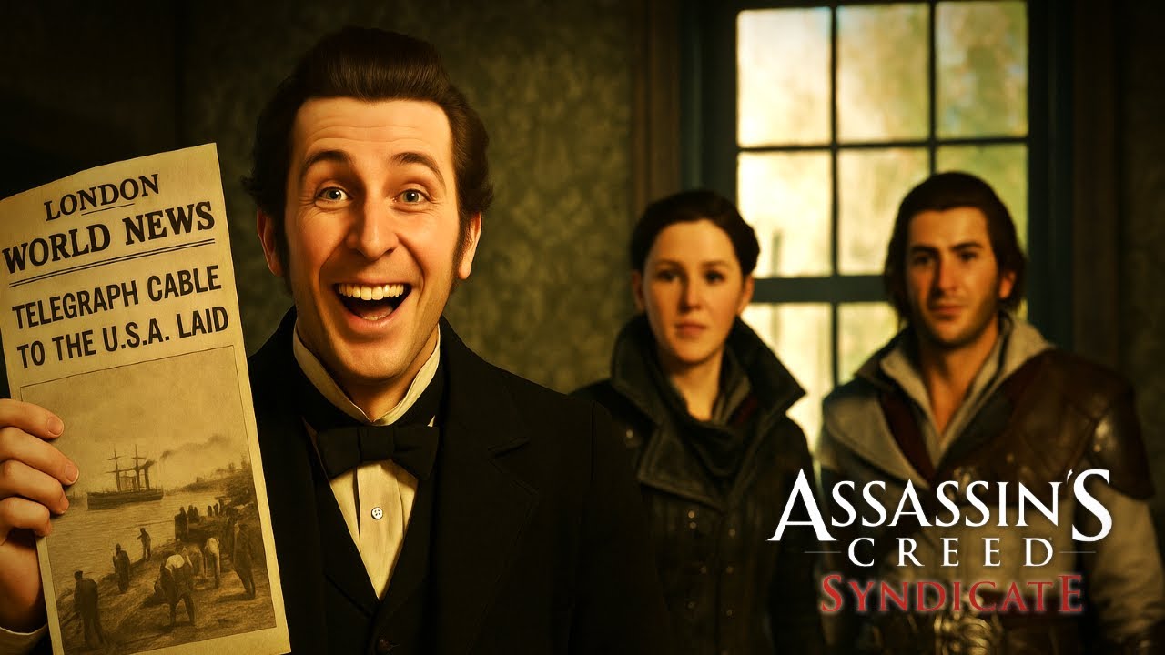 Assassin's Creed Syndicate: Cable News | Helping Graham Bell Build the Telegraph Line