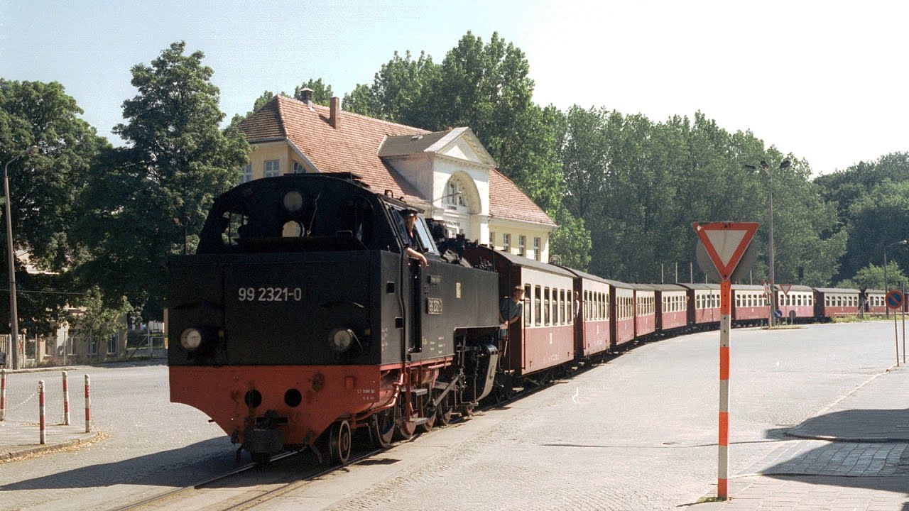 Der Molli Bad Doberan - Kühlungsborn April 1991 mi 99 2321-0