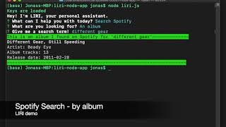 LIRI Demo