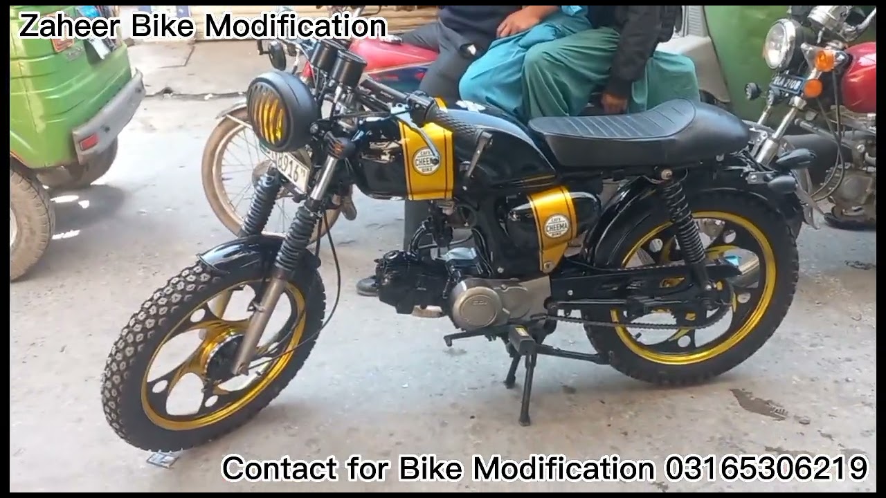 70cc Bike convert to caferacer 