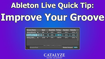 Ableton Live Quick Tip: Improve Your Groove(Understanding Swing)