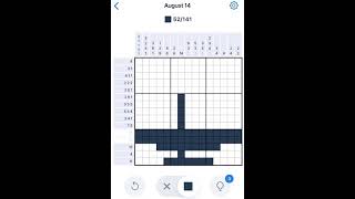 Nonogram August 14 2021