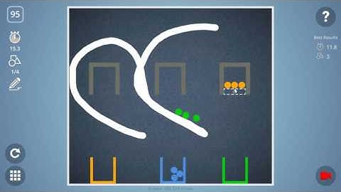 Brain it on level 95 with only one shape