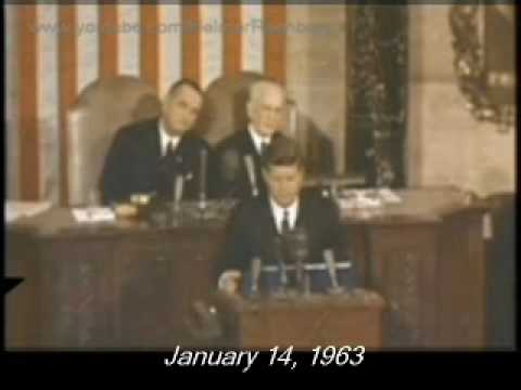 January 14, 1963 - John F. Kennedy's State of the Union address in colour