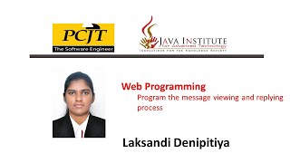 Web Programming 48 | eShop | Java Institute