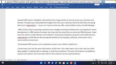 top 5 shortcut ke MS word with screen reader very important useful for blind users