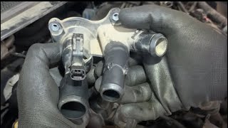Ford Focus Mk2 1.6 Ti-VCT thermostat housing location and replacement