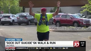 ‘Sock Out Suicide’ 5K aims to raise mental health awareness in Okemos