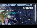 Lanzamiento de la misión Starlink-13 de SpaceX! 🚀