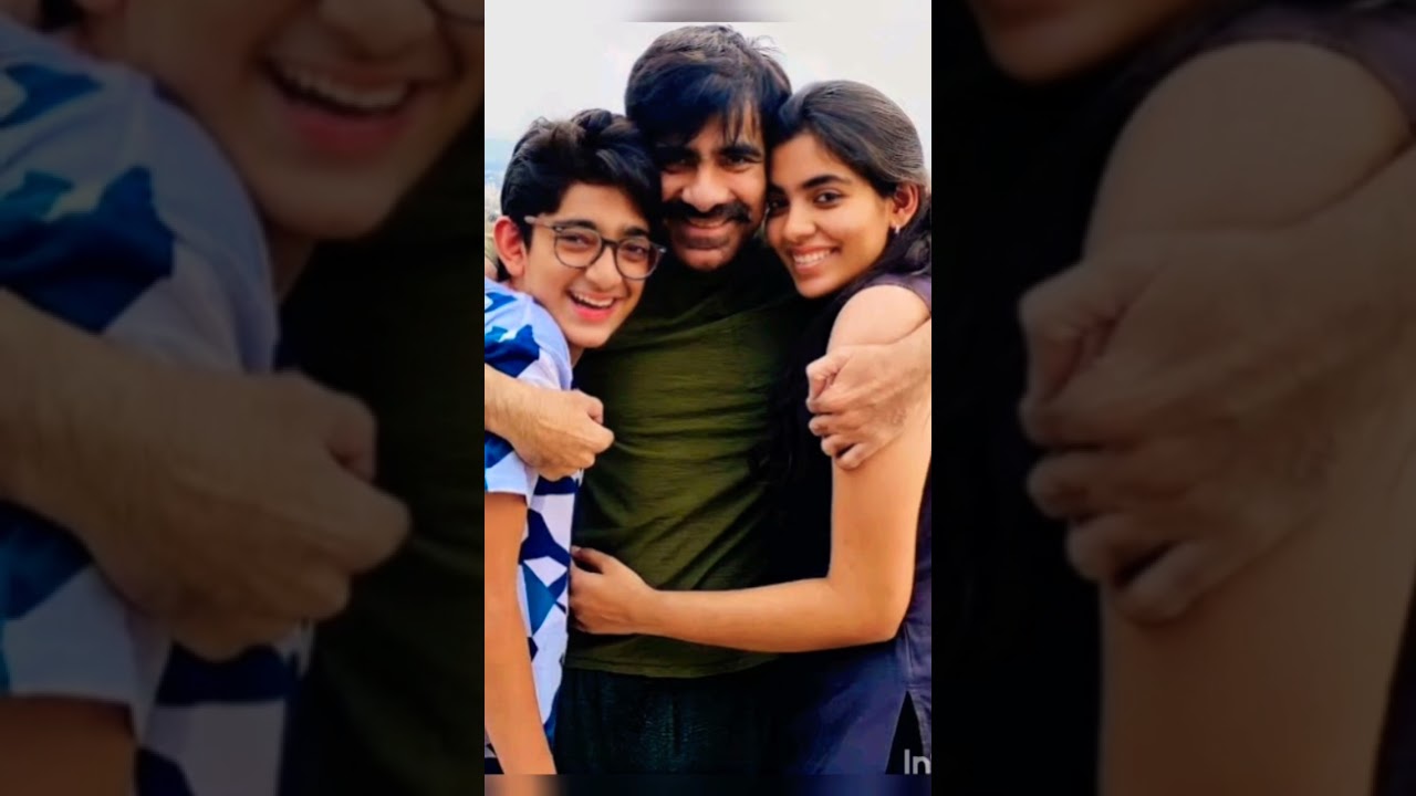Ravi teja family photos