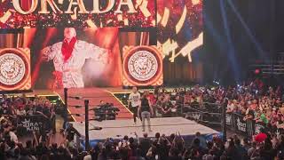 The RAINMAKER Okada AEW Dynamite HUGE POP!!! Wintrust Arena Chicago IL June 21st.