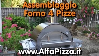 Il Montaggio Del Forno 4 Pizze Della Alfapizza