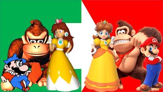 Character Redesigns in the Super Mario Series