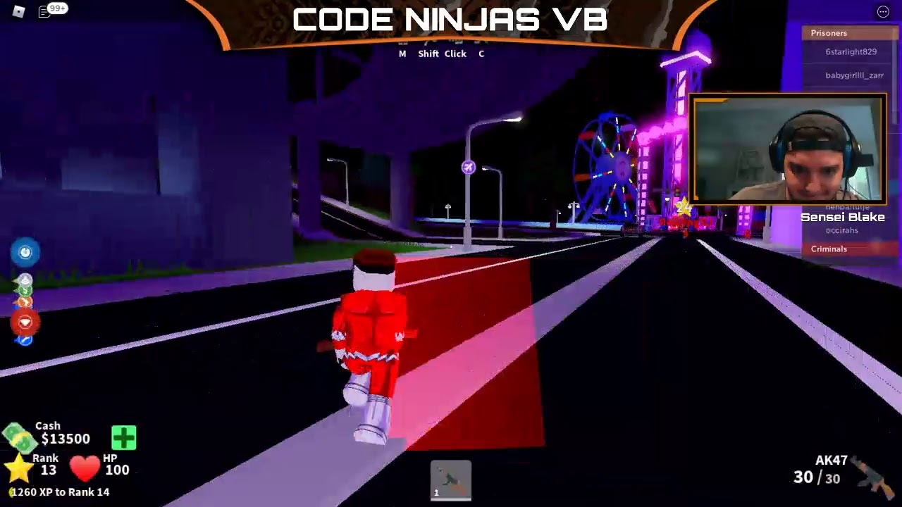 Code Ninjas VB Plays Roblox - YouTube
