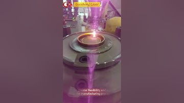 Eight axis linkage laser cladding equipment