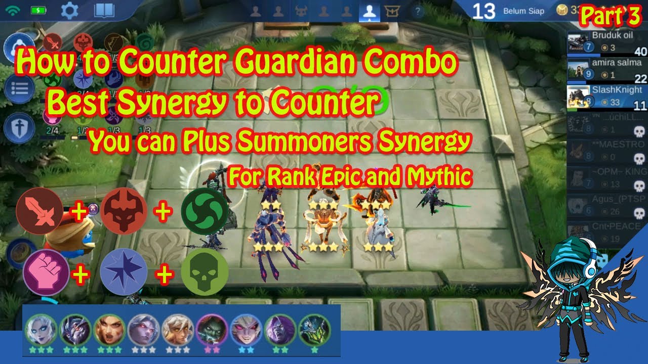 How to Counter Guardian Part 3 Magic Chess | Mobile Legend