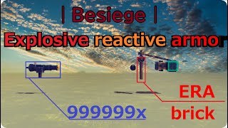 Besiege | Explosive reactive armor (deformable build surface)