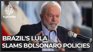 Brazil’s Lula says no decision yet on 2022 presidential run