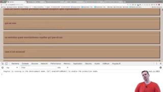 MEAN STACK with Angular4 part 39 -  Showing different amount of courses in the CourseListComponent